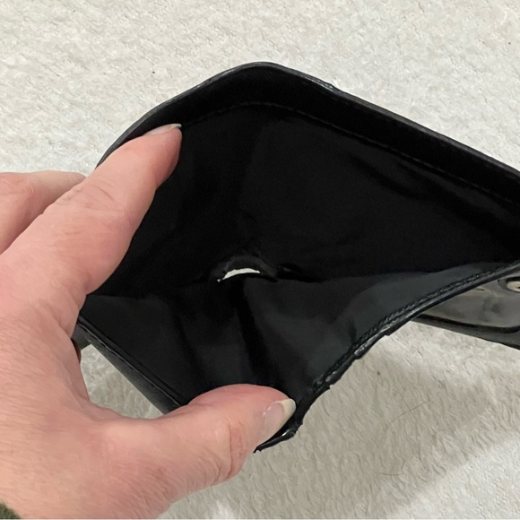 Coach Black Darcy Bow Small Wallet F51671 - Picture 11 of 15